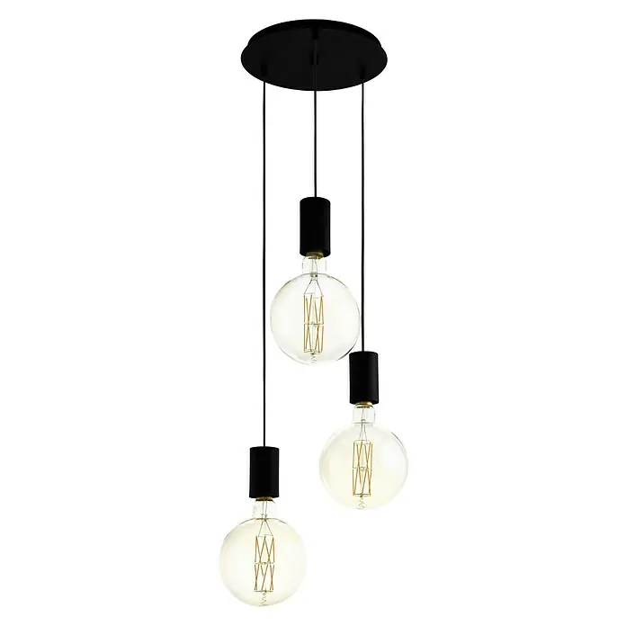 Eglo Pendelleuchte Pozueta - Höhe: 150 cm - Vorderansicht