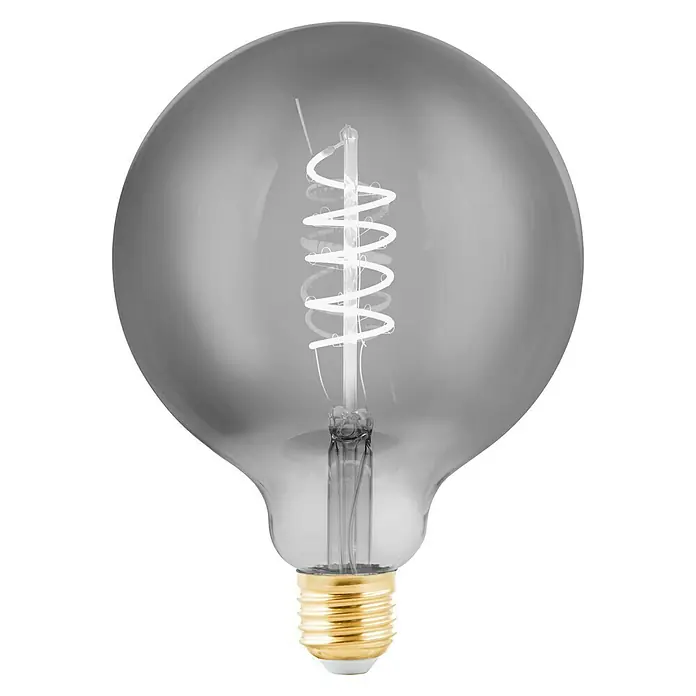 Eglo Ledlamp Lm Led E27 - E27, 4 W, G125, 100 lm, Smoky - Vooraanzicht