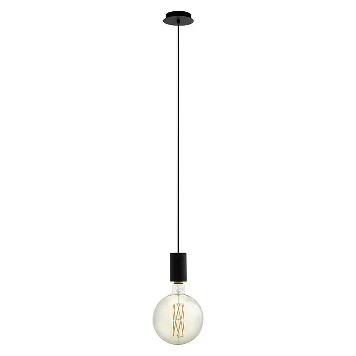 Eglo Pendelleuchte rund Pozueta - Höhe: 110 cm - Vorderansicht