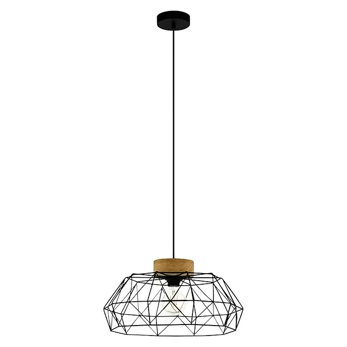 Eglo Padstow Pendelleuchte rund - Höhe: 110 cm - Vorderansicht