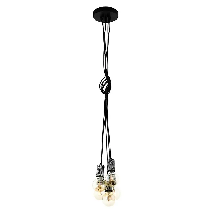 Eglo Pendelleuchte - Höhe: 131 cm - Vorderansicht