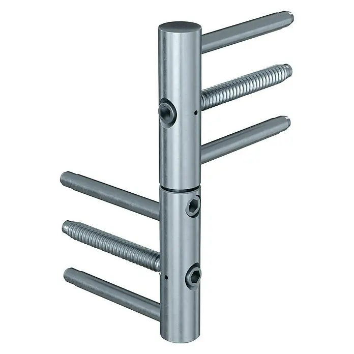 Hörmann EcoStar Haustür ISOPRO - 110 x 210 cm, DIN Anschlag: Links, Anthrazit Metallic - Detailaufnahme