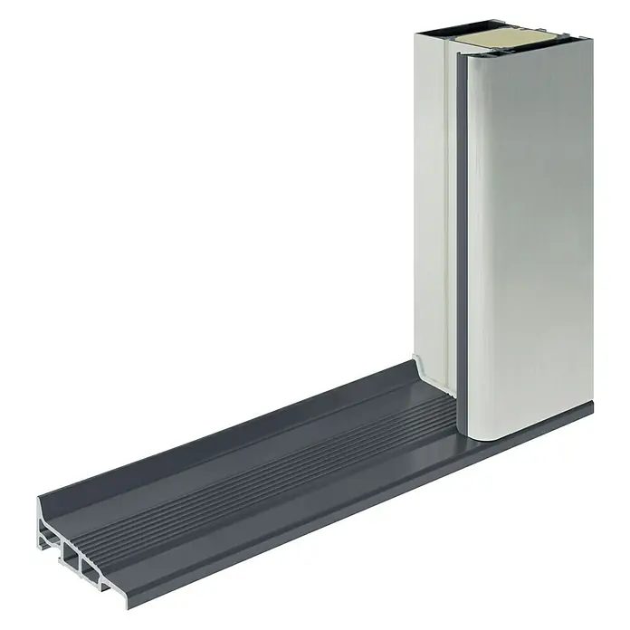 Hörmann EcoStar Haustür ISOPRO - 110 x 210 cm, DIN Anschlag: Links, Anthrazit Metallic - Detailaufnahme