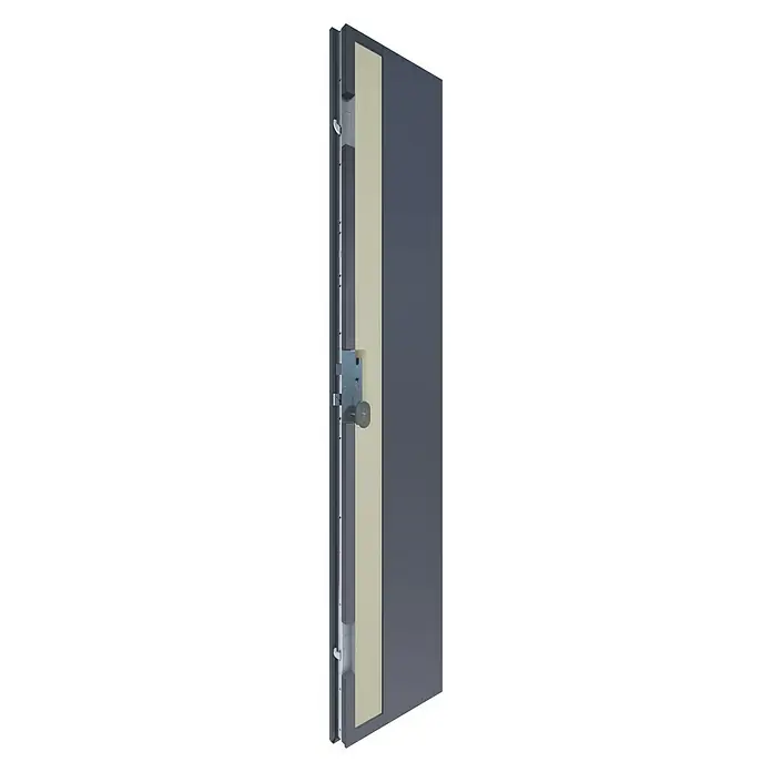 Hörmann EcoStar Haustür ISOPRO - 110 x 210 cm, DIN Anschlag: Rechts, Anthrazit Metallic - Detailaufnahme