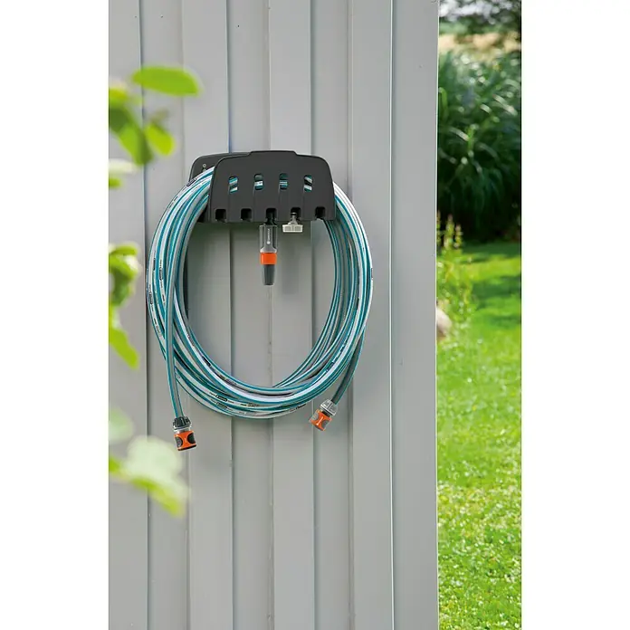 Gardena Soporte portamangueras de pared - Plástico, Apto para: Montaje en la pared