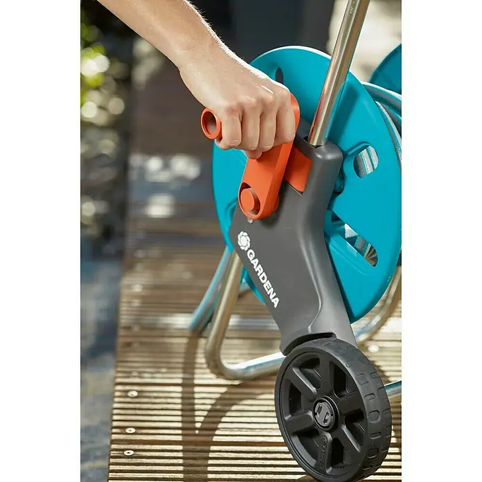 Gardena Kit carro portamangueras Aquaroll S - 20 m
