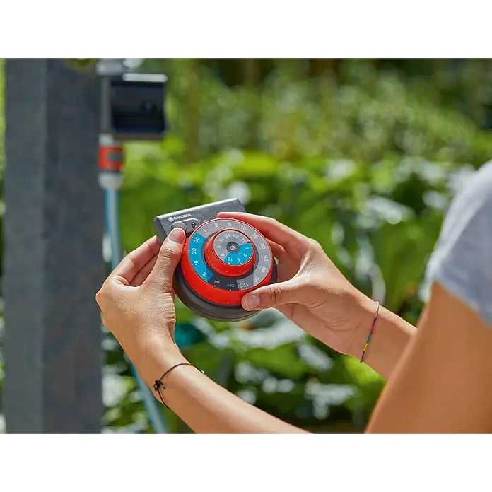 Gardena Programador de riego Easy Plus - Tiempo de riego: 1 - 120 min