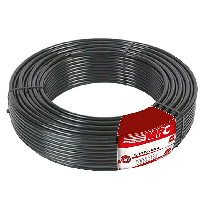 MPC Manguera neumática - Largo: 25 m, Diámetro tubo flexible: 8 mm