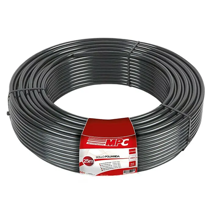 MPC Manguera neumática - Largo: 25 m, Diámetro tubo flexible: 4 mm