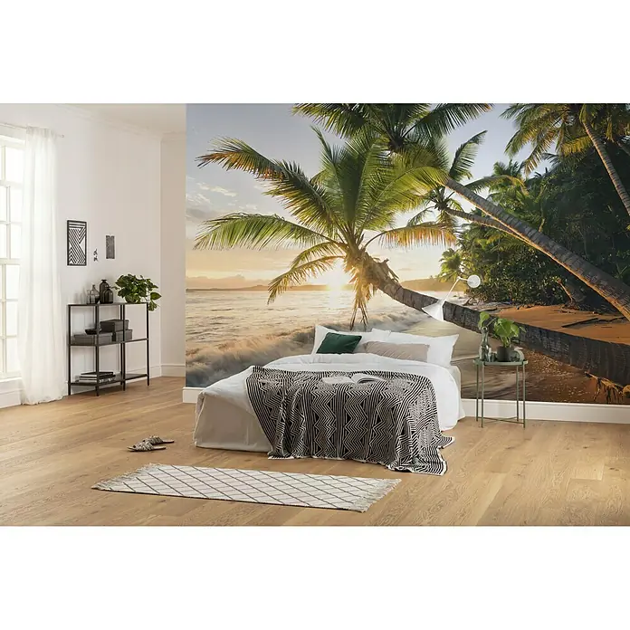 Komar Stefan Hefele Edition 2 Fototapete Strandgeheimnis - 9 -tlg., B x H: 450 x 280 cm, Vlies - Stimmungsaufnahme
