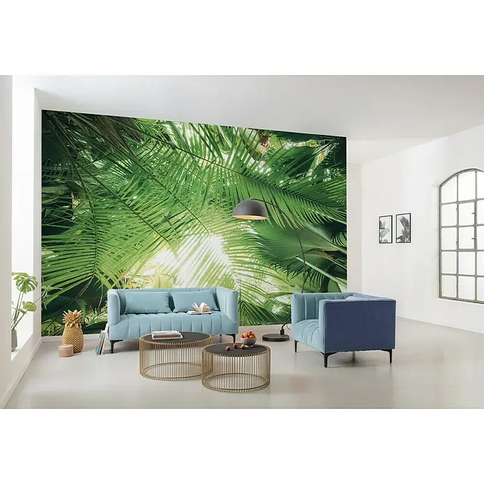 Komar Stefan Hefele Edition 2 Fototapete Dschungeldach - 9 -tlg., B x H: 450 x 280 cm, Vlies - Stimmungsaufnahme