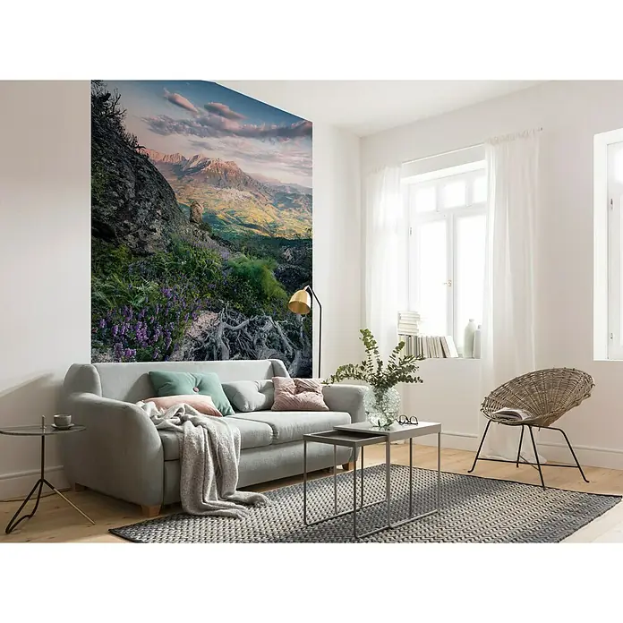 Komar Stefan Hefele Edition 2 Fototapete Flowering Tales - 4 -tlg., B x H: 200 x 280 cm, Vlies - Stimmungsaufnahme