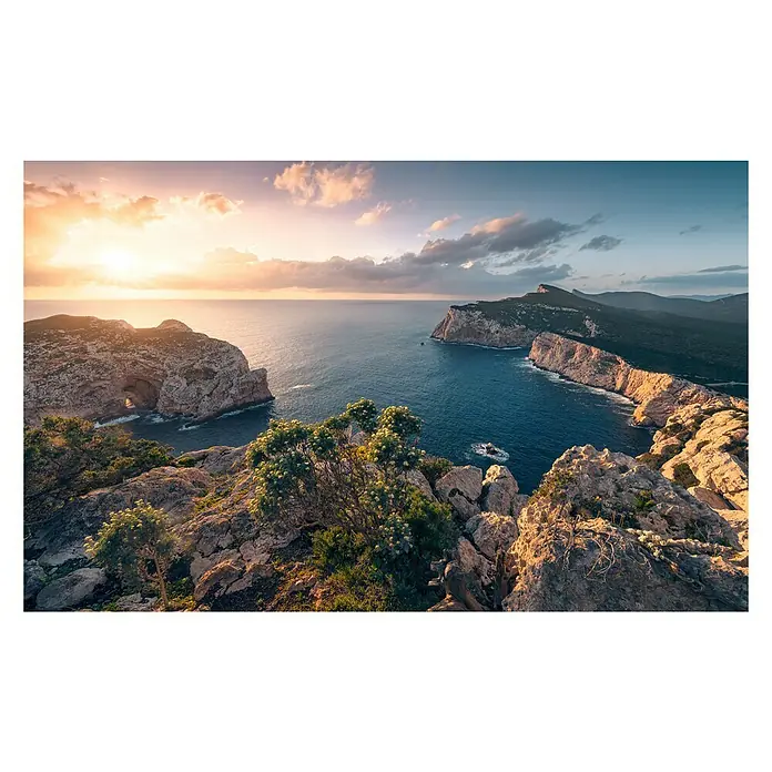 Komar Stefan Hefele Edition 2 Fototapete Mediterranes Spektakel - 9 -tlg., B x H: 450 x 280 cm, Vlies - Vorderansicht
