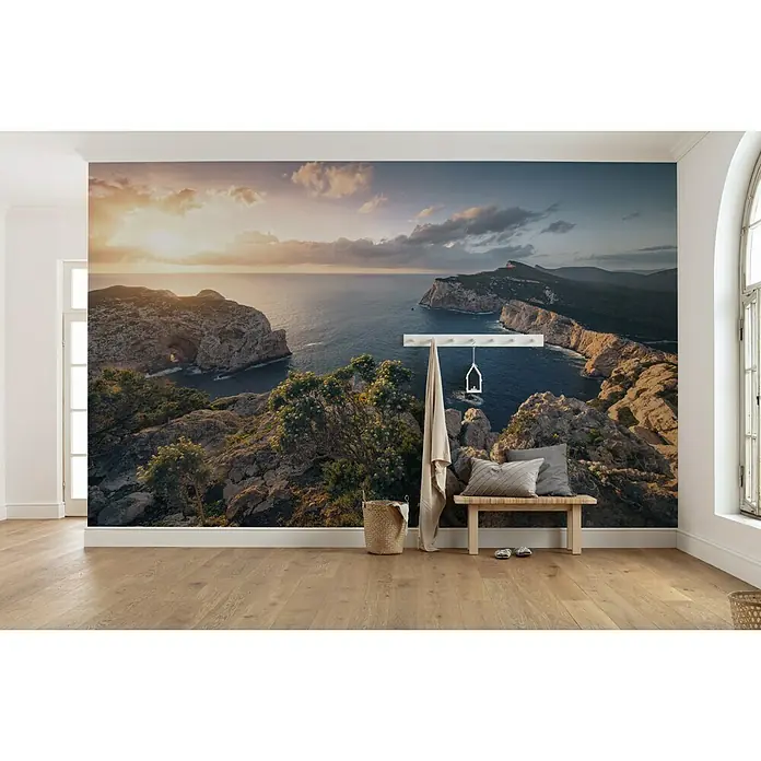 Komar Stefan Hefele Edition 2 Fototapete Mediterranes Spektakel - 9 -tlg., B x H: 450 x 280 cm, Vlies - Stimmungsaufnahme