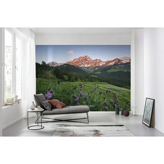 Komar Stefan Hefele Edition 2 Fototapete Pictures Que Switzerland - 9 -tlg., B x H: 450 x 280 cm, Vlies - Stimmungsaufnahme