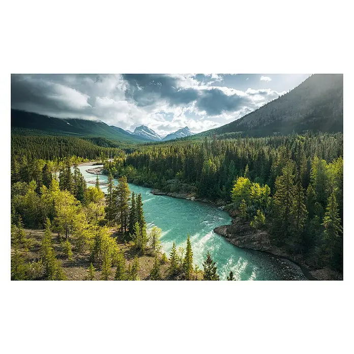 Komar Stefan Hefele Edition 2 Fototapete Wild Canada - 9 -tlg., B x H: 450 x 280 cm, Vlies - Vorderansicht