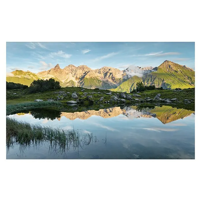 Komar Stefan Hefele Edition 2 Fototapete Allgäu Spiegel - 9 -tlg., B x H: 450 x 280 cm, Vlies - Vorderansicht