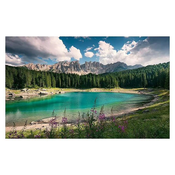 Komar Stefan Hefele Edition 2 Fototapete Dolomiten Juwel - 9 -tlg., B x H: 450 x 280 cm, Vlies - Vorderansicht