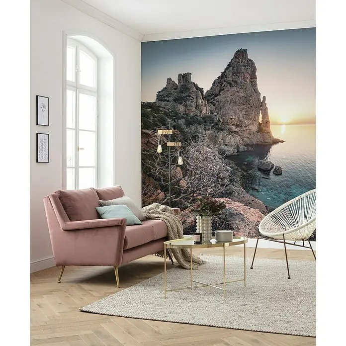 Komar Stefan Hefele Edition 2 Fototapete Colors of Sardegna - 5 -tlg., B x H: 250 x 280 cm, Vlies - Stimmungsaufnahme