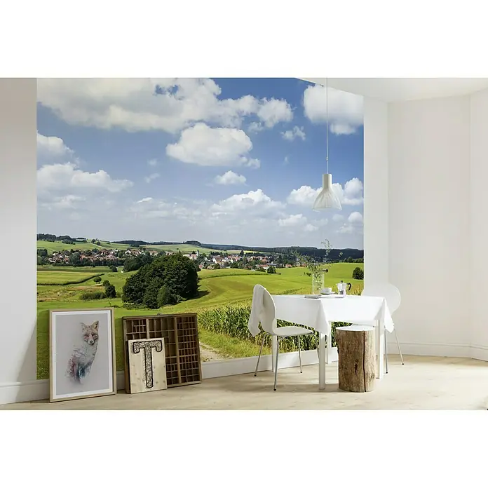 Komar Stefan Hefele Edition 2 Fototapete Bayerische Idylle - 7 -tlg., B x H: 350 x 280 cm, Vlies - Stimmungsaufnahme