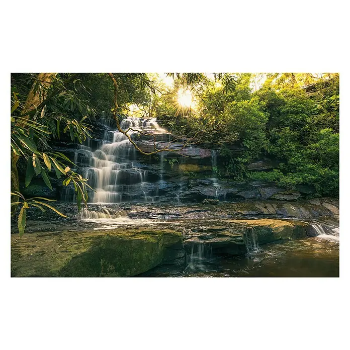 Komar Stefan Hefele Edition 2 Fototapete Golden Falls - 9 -tlg., B x H: 450 x 280 cm, Vlies - Vorderansicht