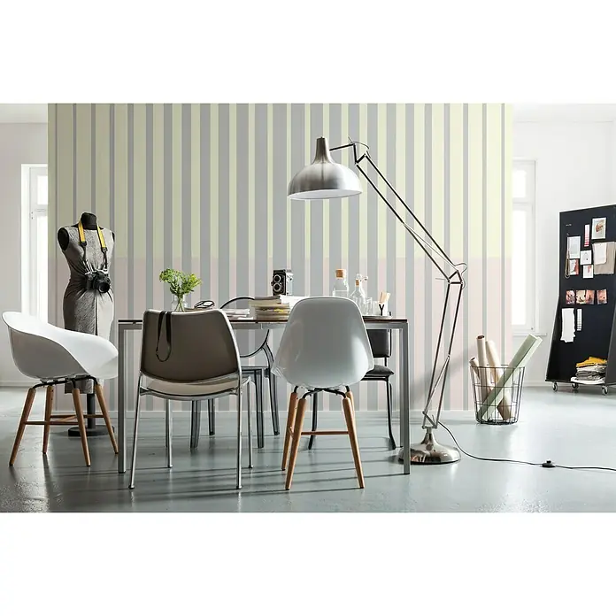 Komar Pure Fototapete Lamello Mezzo - 4 -tlg., B x H: 400 x 250 cm, Vlies - Stimmungsaufnahme