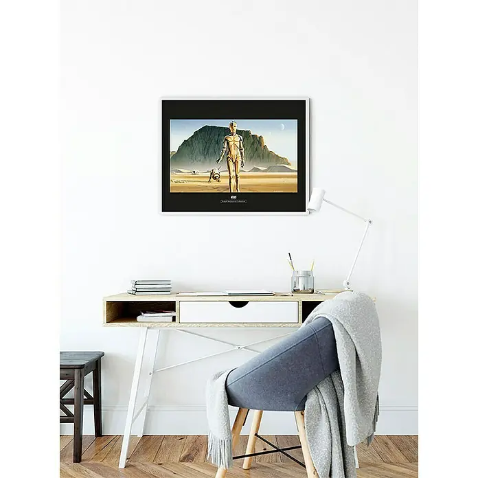 Komar Star Wars Poster RMQ Droids - Disney, B x H: 50 x 40 cm - Stimmungsaufnahme