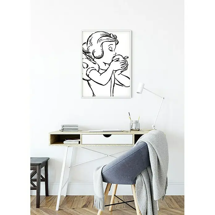 Komar Disney Edition 4 Poster Snow White Apple Bite - Disney, B x H: 40 x 50 cm - Stimmungsaufnahme