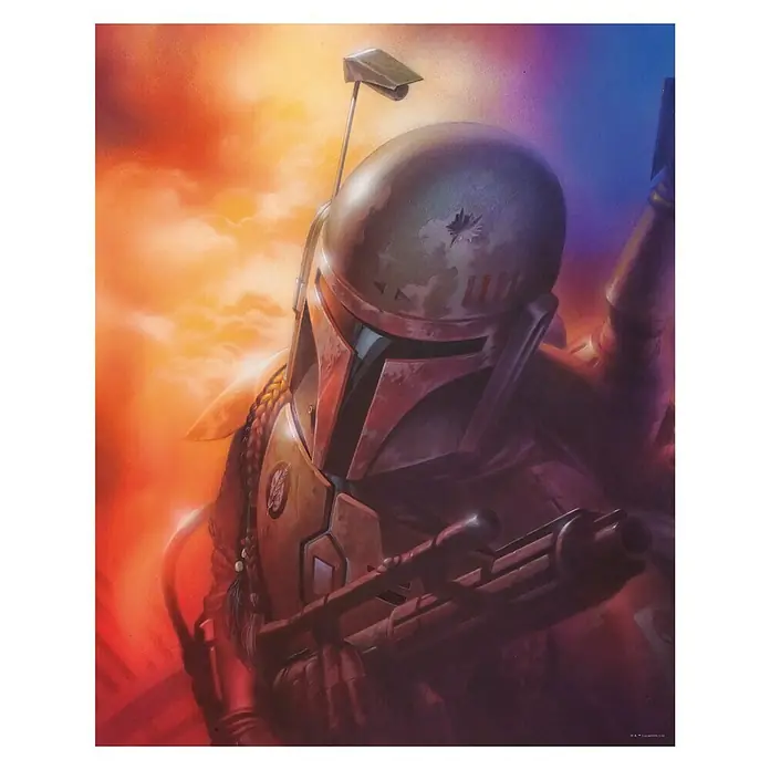Komar Star Wars Poster Mandalorian - Disney, B x H: 30 x 40 cm - Vorderansicht