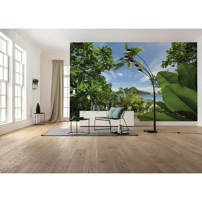 Komar Stefan Hefele Edition 2 Fototapete Cast Away Jungle - 9 -tlg., B x H: 450 x 280 cm, Vlies - Stimmungsaufnahme