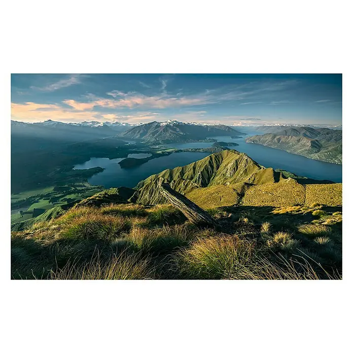 Komar Stefan Hefele Edition 2 Fototapete Green Ridges - 9 -tlg., B x H: 450 x 280 cm, Vlies - Vorderansicht