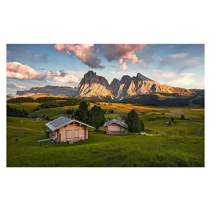 Komar Stefan Hefele Edition 2 Fototapete Dolomitentraum - 9 -tlg., B x H: 450 x 280 cm, Vlies - Vorderansicht