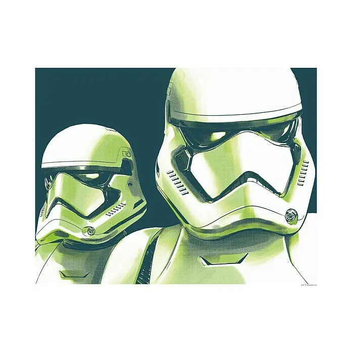 Komar Star Wars Poster Faces Stormtrooper - Disney, B x H: 70 x 50 cm - Vorderansicht