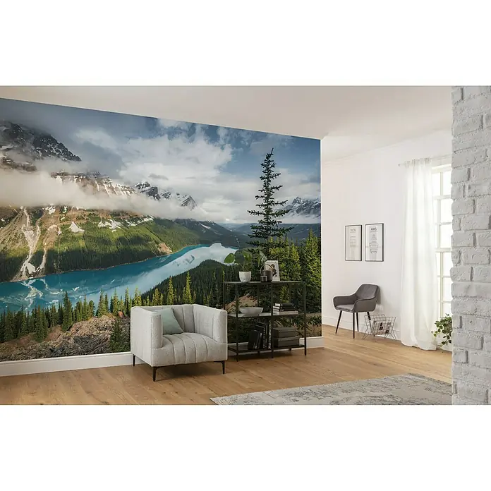 Komar Stefan Hefele Edition 2 Fototapete Wonderland Canada - 9 -tlg., B x H: 450 x 280 cm, Vlies - Stimmungsaufnahme