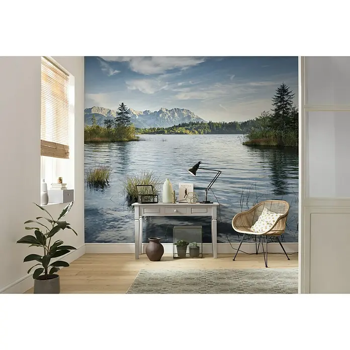Komar Stefan Hefele Edition 2 Fototapete Am Ende des Tages - 6 -tlg., B x H: 300 x 280 cm, Vlies - Stimmungsaufnahme