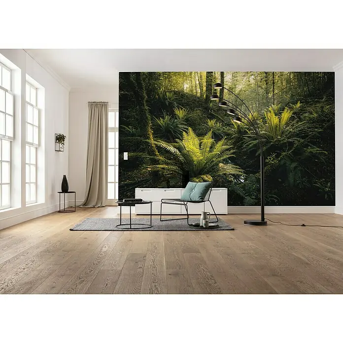 Komar Stefan Hefele Edition 2 Fototapete Fjordland Woods - 9 -tlg., B x H: 450 x 280 cm, Vlies - Stimmungsaufnahme