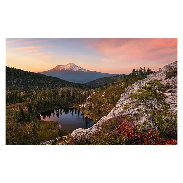 Komar Stefan Hefele Edition 2 Fototapete Between the Light - 9 -tlg., B x H: 450 x 280 cm, Vlies - Vorderansicht