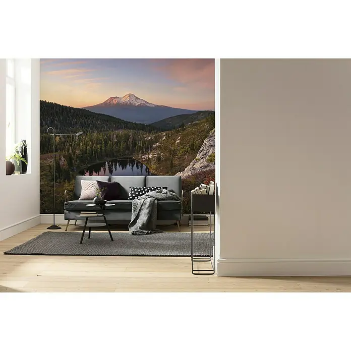 Komar Stefan Hefele Edition 2 Fototapete Between the Light - 9 -tlg., B x H: 450 x 280 cm, Vlies - Stimmungsaufnahme
