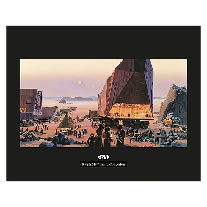 Komar Star Wars Poster RMQ Jawa Market - Disney, B x H: 50 x 40 cm - Vorderansicht