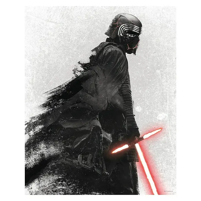 Komar Star Wars Poster EP9 Kylo Vader Shadow - Disney, B x H: 30 x 40 cm - Vorderansicht