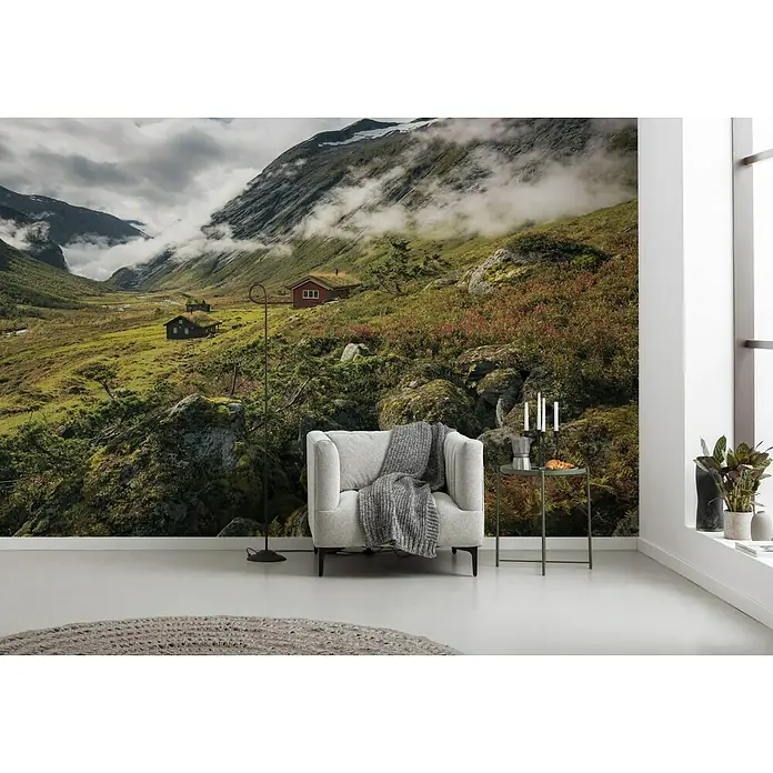 Komar Stefan Hefele Edition 2 Fototapete Pure Norway - 9 -tlg., B x H: 450 x 280 cm, Vlies - Stimmungsaufnahme