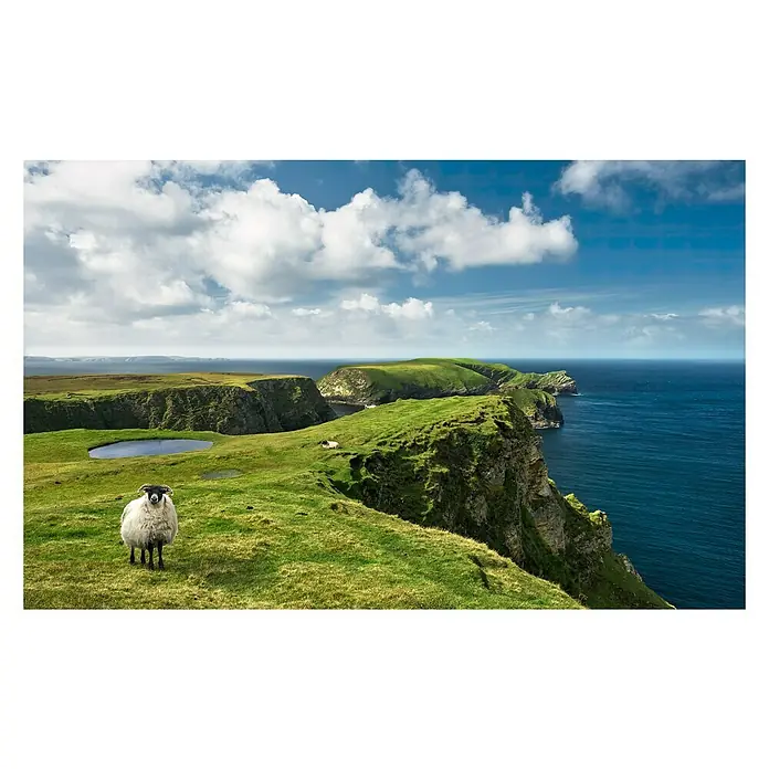 Komar Stefan Hefele Edition 2 Fototapete Green Ireland - 9 -tlg., B x H: 450 x 280 cm, Vlies - Vorderansicht