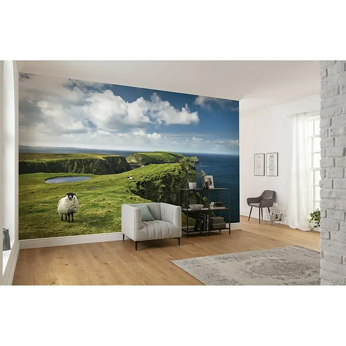 Komar Stefan Hefele Edition 2 Fototapete Green Ireland - 9 -tlg., B x H: 450 x 280 cm, Vlies - Stimmungsaufnahme