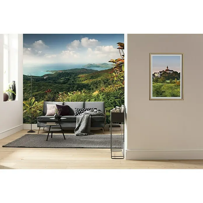 Komar Stefan Hefele Edition 2 Fototapete Heavens Balcony - 9 -tlg., B x H: 450 x 280 cm, Vlies - Stimmungsaufnahme