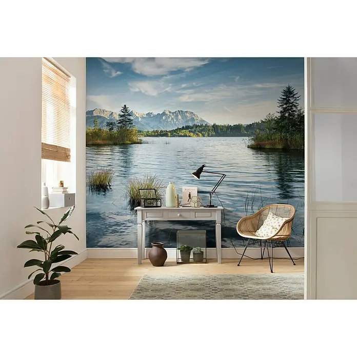 Komar Stefan Hefele Edition 2 Fototapete Am Ende des Tages - 9 -tlg., B x H: 450 x 280 cm, Vlies - Stimmungsaufnahme