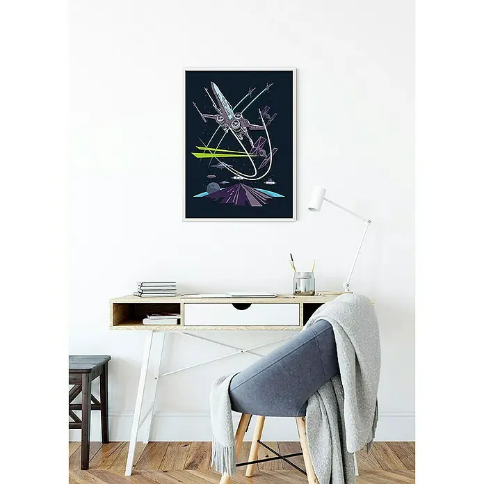 Komar Star Wars Poster Vector X-Wing - Disney, B x H: 40 x 50 cm - Stimmungsaufnahme
