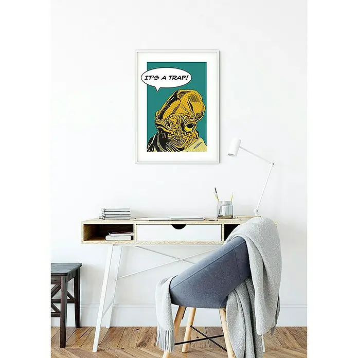 Komar Star Wars Poster Comic Quote Ackbar - Disney, B x H: 40 x 50 cm - Stimmungsaufnahme