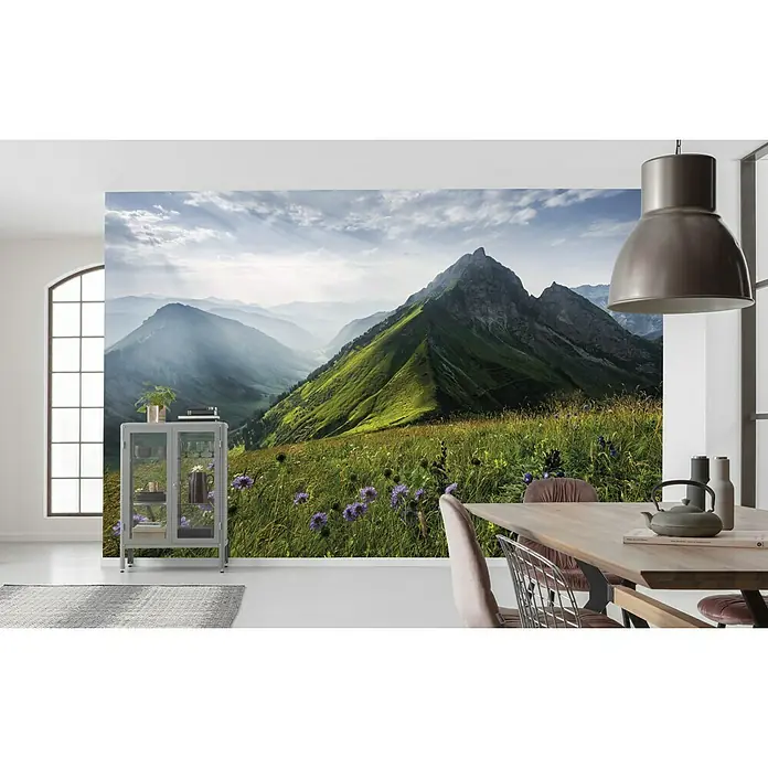 Komar Stefan Hefele Edition 2 Fototapete The Green Queen - 9 -tlg., B x H: 450 x 280 cm, Vlies - Stimmungsaufnahme