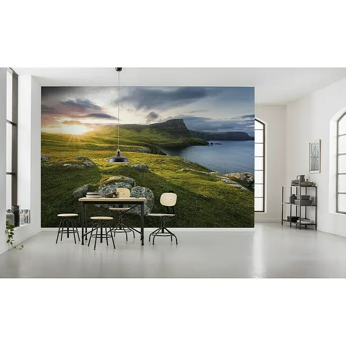 Komar Stefan Hefele Edition 2 Fototapete Scottish Paradise - 9 -tlg., B x H: 450 x 280 cm, Vlies - Stimmungsaufnahme