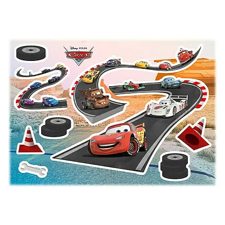 Komar Disney Edition 4 Dekosticker Cars Track